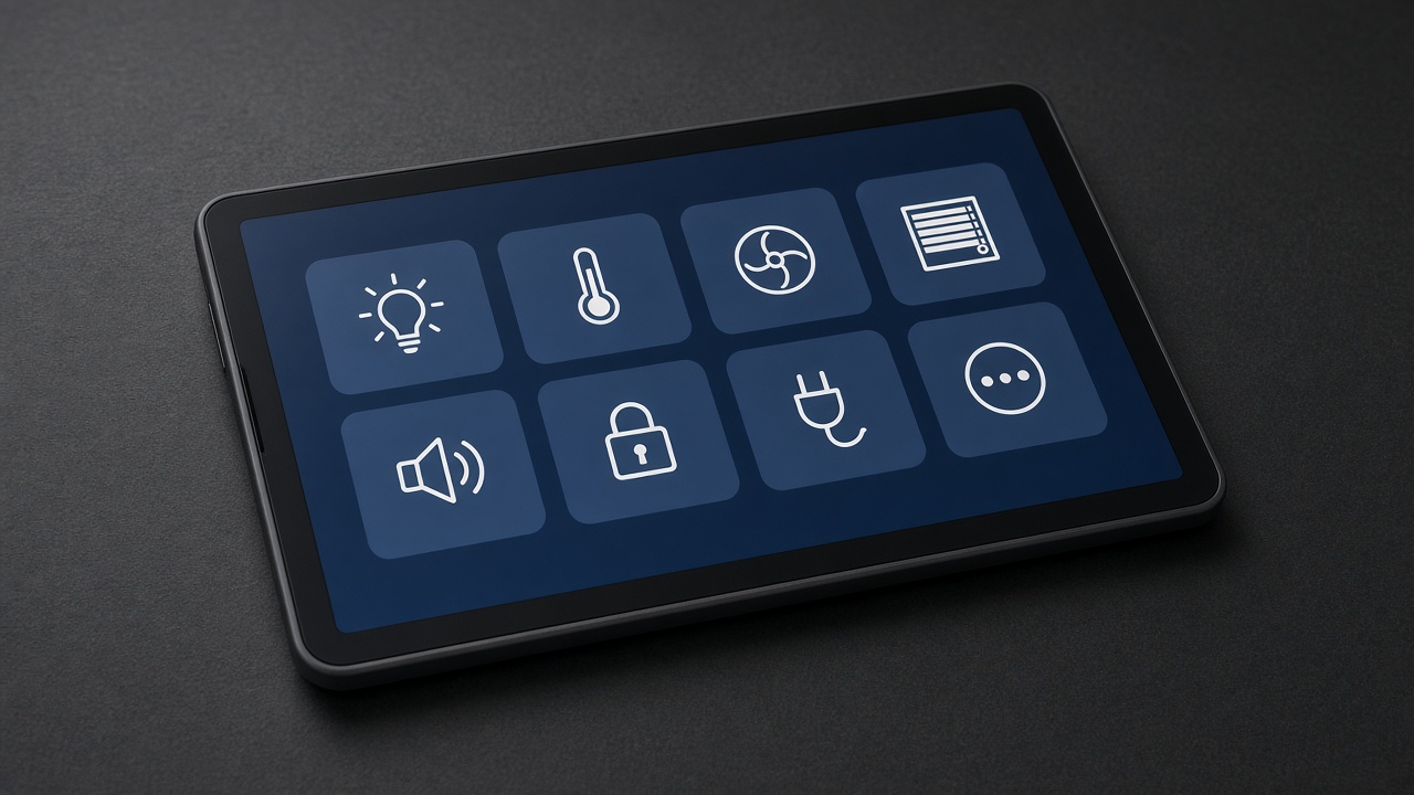 Room control panel