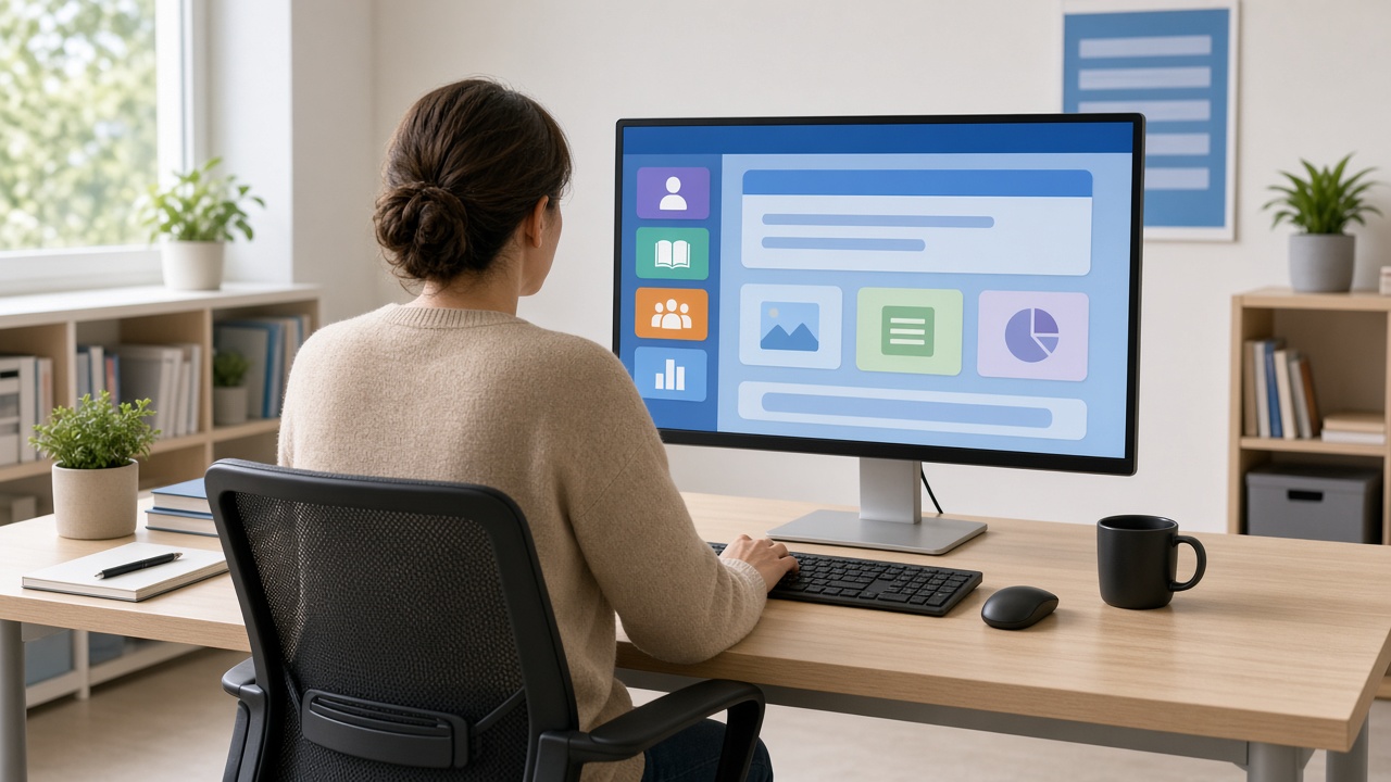 Teacher workstation