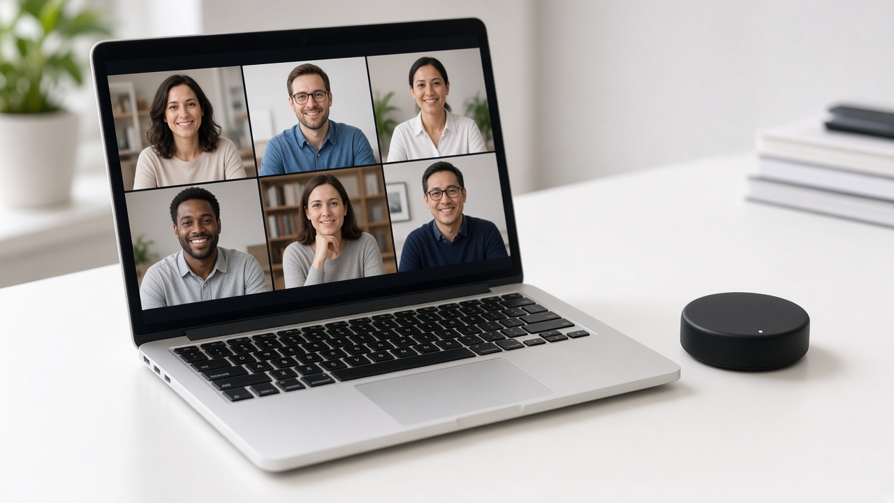 Laptop presentation